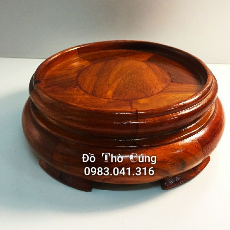 Đế kê bát nhang gỗ hương