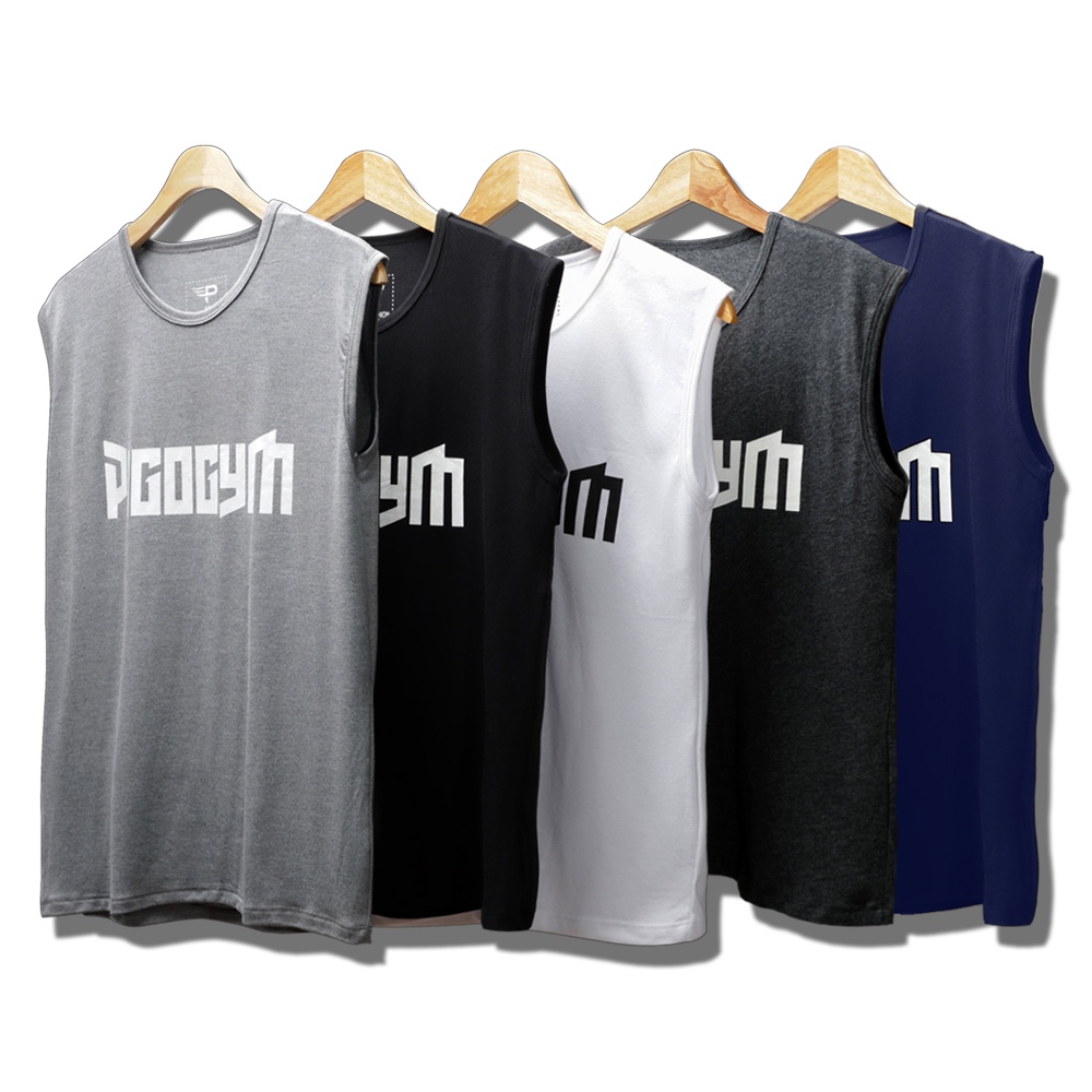 Bộ 5 áo thun ba lỗ nam không tay tank top mềm mịn thoáng mát ASN01 PigoFashion