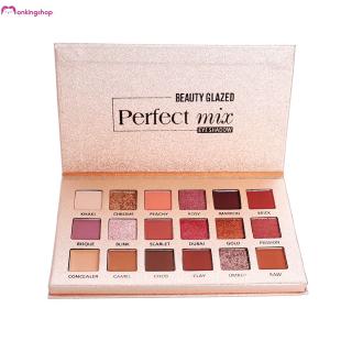Bảng phấn mắt trang điểm 18 màu Beauty Glazed
