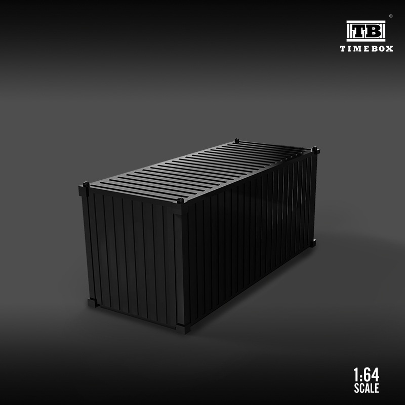 Timebox Mô Hình Xe container 20 Feet Bằng Hợp Kim Tỉ Lệ 1: 64