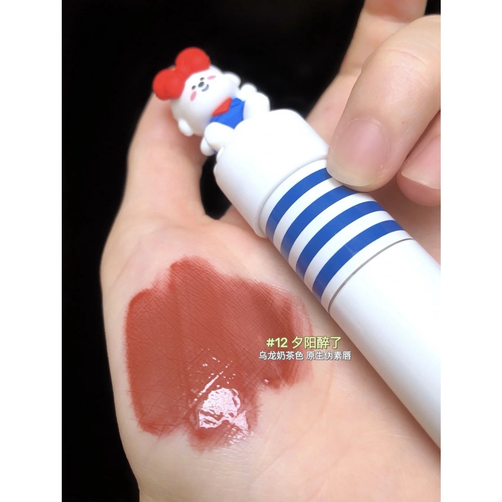 Son Bóng Judydoll x Nerfver Judydoll Chiếu Gương Hình Trà Băng Dưỡng Ẩm Dễ Phối Đồ