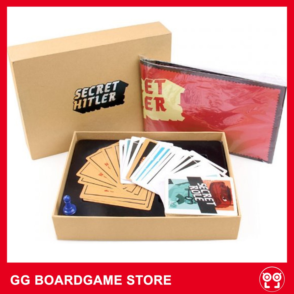 Hộp game Secret Hitler Game ẩn vai thương lượng