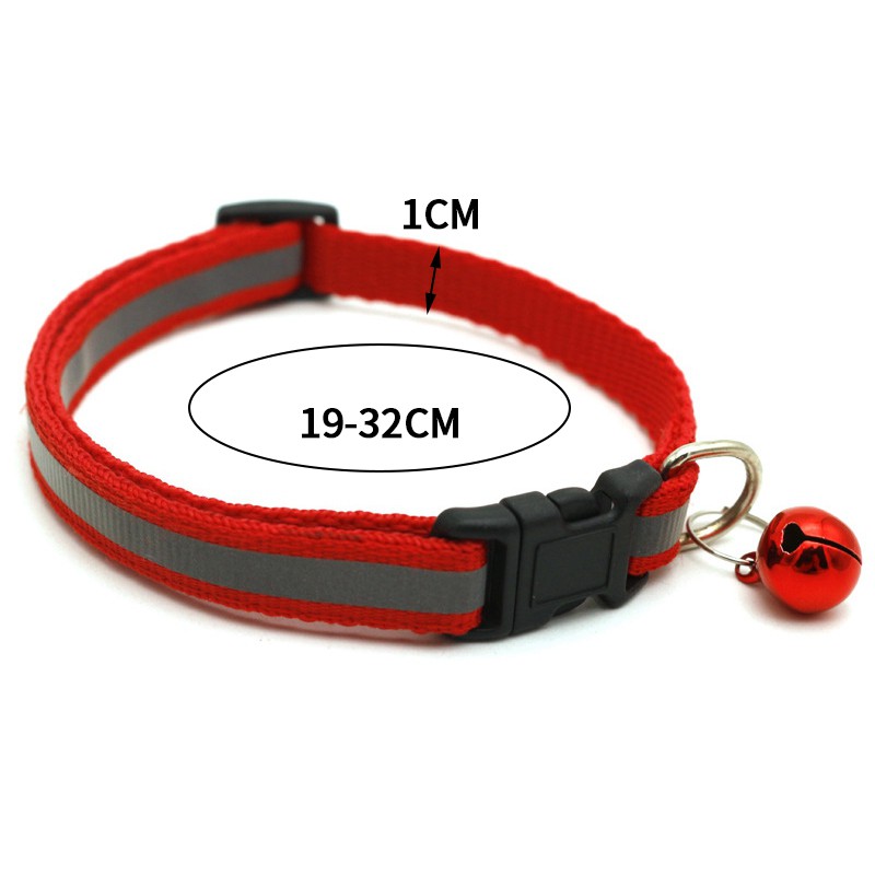Vòng Cổ Phản Quang 19-32cm Dành Cho Thú Cưng