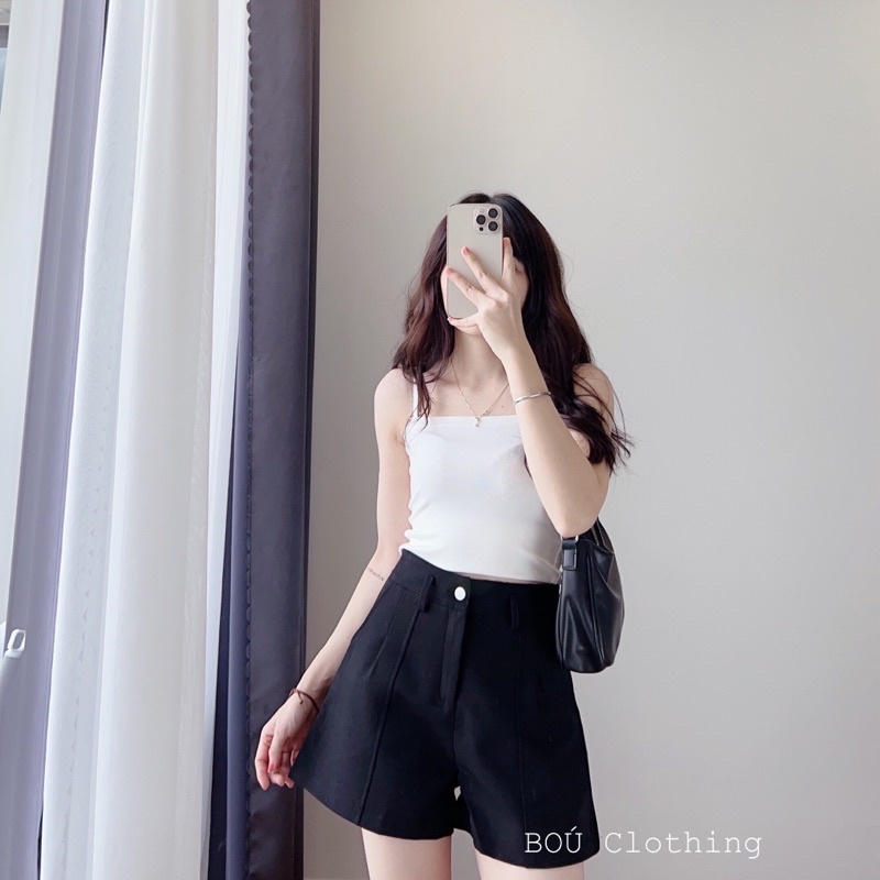 Quần short nữ 612 kèm dây lưng (Ảnh thật)