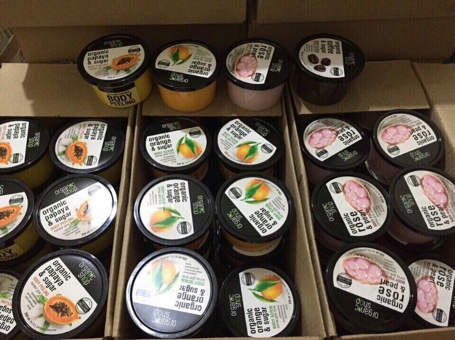 Tẩy da chết Body Organic Shop 250ml | BigBuy360 - bigbuy360.vn