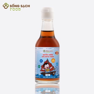 Nước mắm cá cơm than 60ml - nước mắm ăn dặm sống sạch food