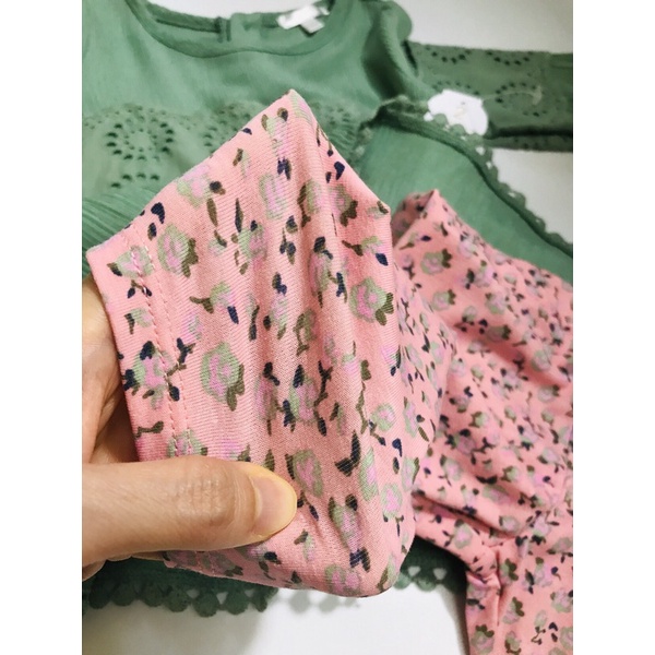 Bộ áo váy thu đông bé gái