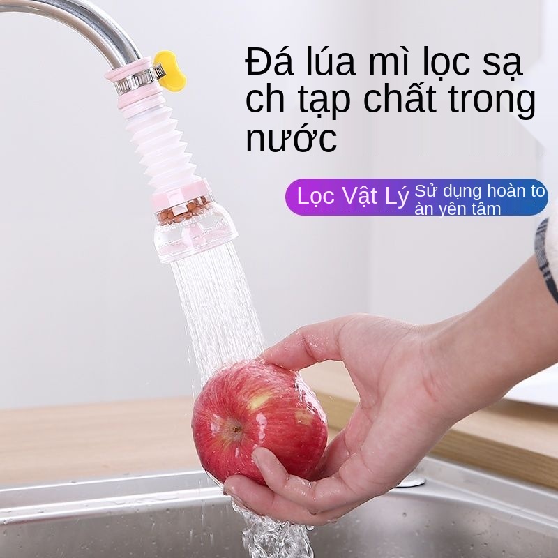 Bộ lọc vòiVòi bếp đầu giật gân miệng bộ mở rộng đa năng bộ lọc nước vòi gia đình máy lọc nước tiết kiệm nước