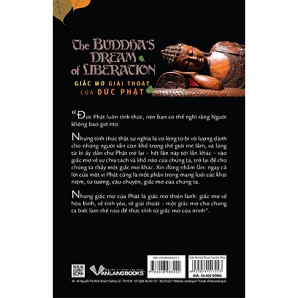 Sách - Giấc Mơ Giải Thoát Của Đức Phật ( The Buddha's Dream of Liberation- Văn Lang)