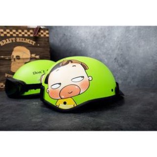 COMBO NÓN QUỲNH AKA + KÍNH UV - ASA HELMETS