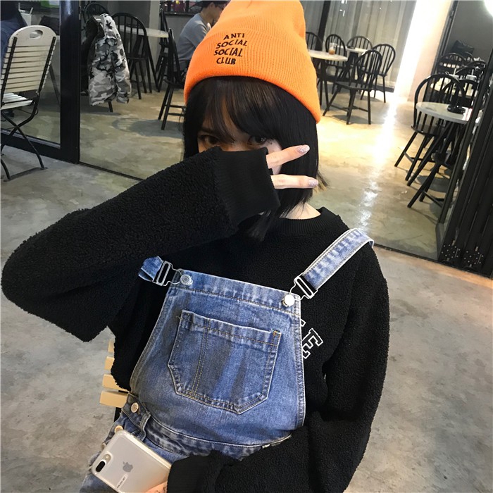 Mũ Len Dệt Kim Thêu Chữ Phong Cách Retro Thời Trang