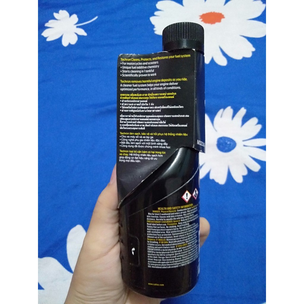 Dung dịch làm sạch hệ thống nhiên liệu động cơ xe máy Caltex Techron Concentrate Plus – Motorcycle 75ml