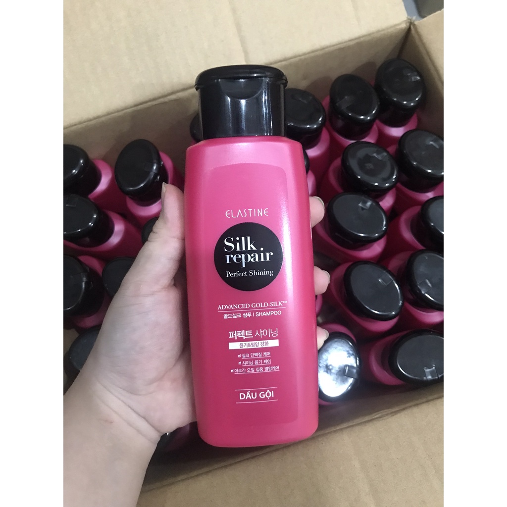 120ML- Dầu gội chăm sóc và nuôi dưỡng tóc Elastine Silk Repair 120ML