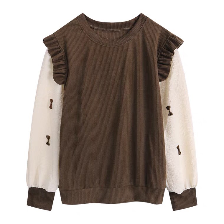 [ORDER TAOBAO] Áo Len Tay Bèo Kiểu Dáng Xinh Xắn | BigBuy360 - bigbuy360.vn