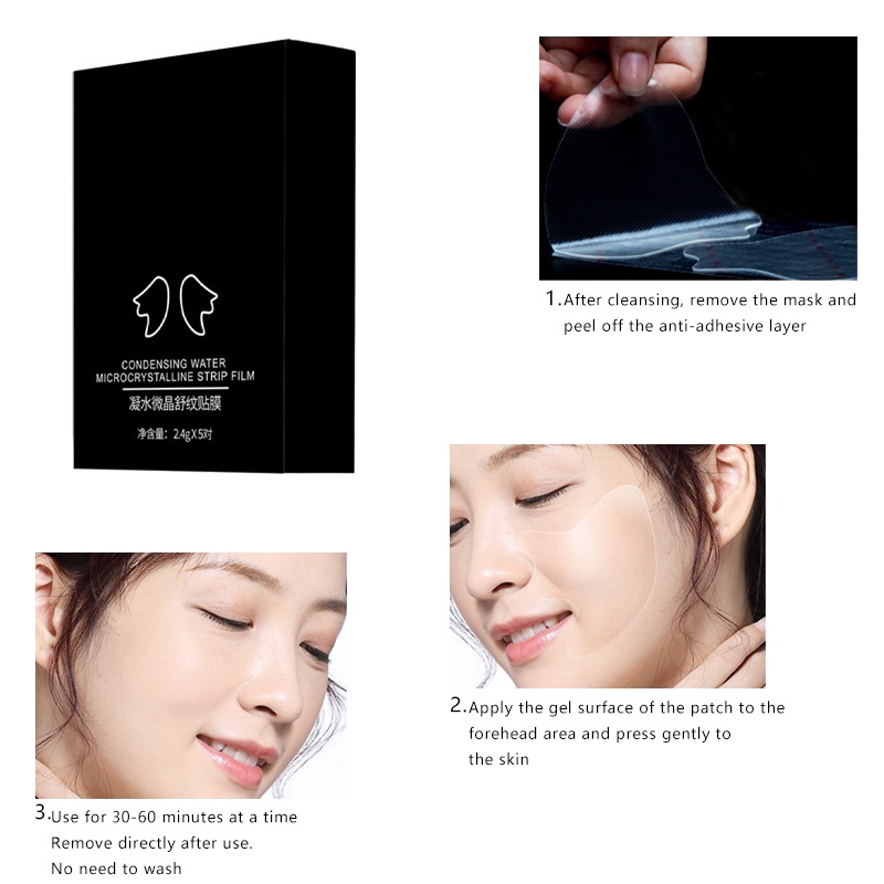 [Hàng mới về] 5 cặp mặt nạ mắt dưỡng ẩm chống nếp nhăn làm săn chắc da và tái tạo vùng da dưới mắt