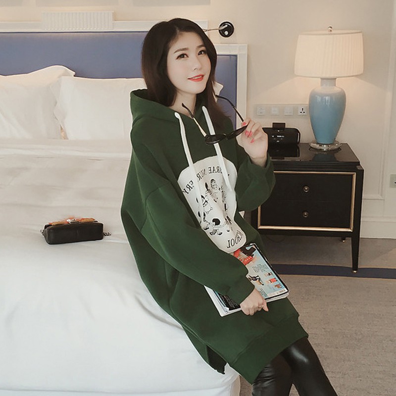 Áo Ulzzang nữ dài form rộng Hàn Quốc Order | BigBuy360 - bigbuy360.vn