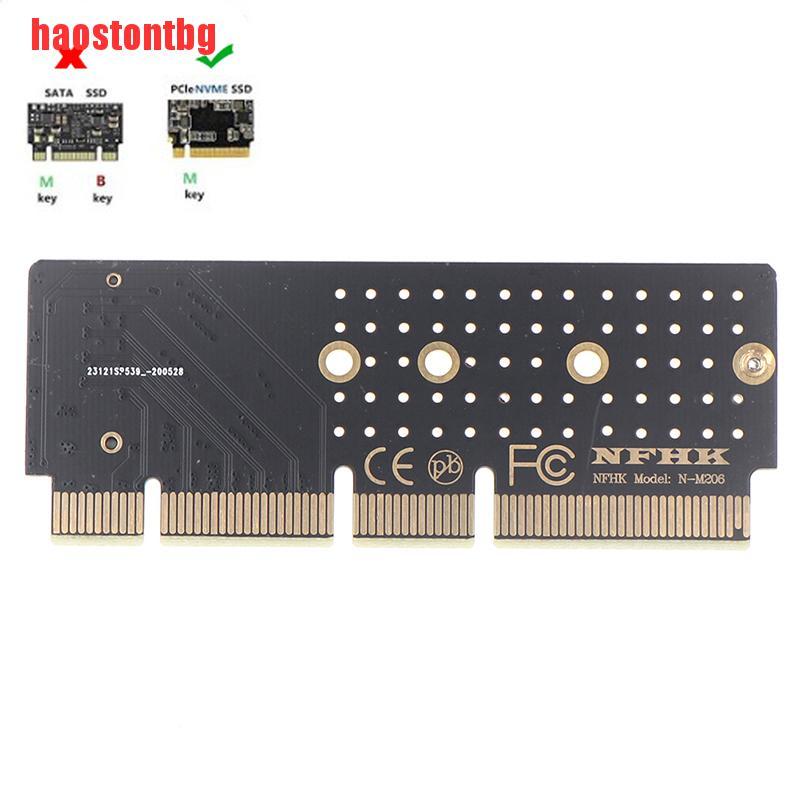 Thẻ Chuyển Đổi M.2 Nvme Ssd Sang Pcie M2 Key M Driver Adapter X4X8 X 16