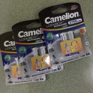 Combo 8 pin sạc AA Camelion 2700mah