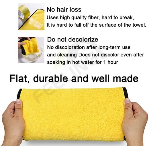 Cảm Giác Như Thật  Khăn Vải Vi Sợi Lau Chùi Xe Ô Tô Đa Năng