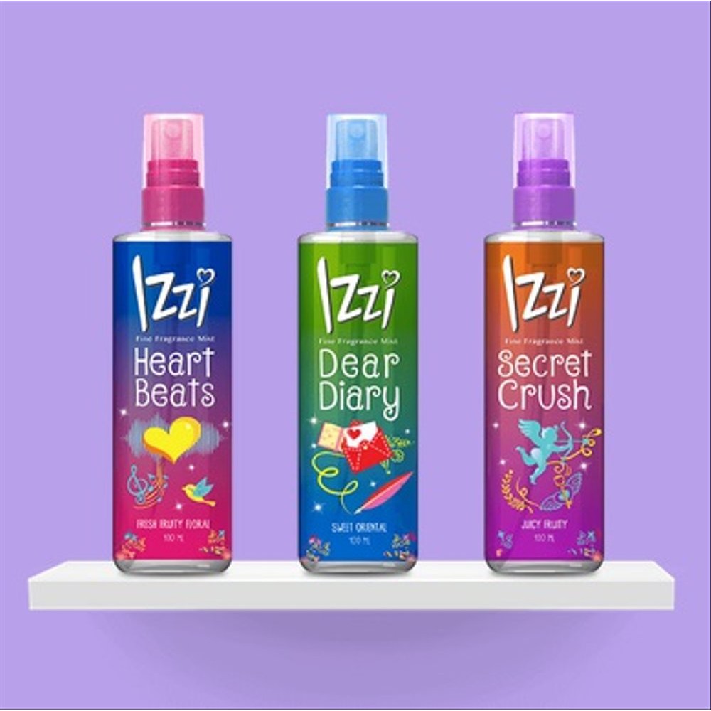 (hàng Mới Về) Chai Xịt Khoáng Izzi Dung Tích 100ml