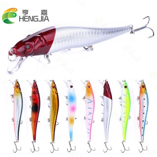 Mồi câu cá giả Hengjia thiết kế hình cá tuế độc đáo 11.5cm 13.1g
