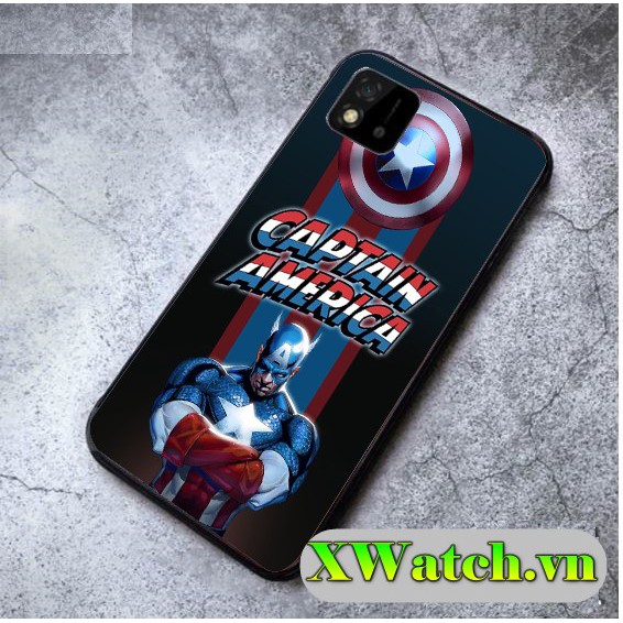 Ốp lưng phủ bóng Realme C20 Realme C11 Realme 5/5i/5S RealmeQ/Realme 5 pro Realme C3 Realme 3 họa tiết Avengers