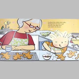 [Sách] - Vòng tay bà âu yếm (Ehon Cả nhà thương nhau)