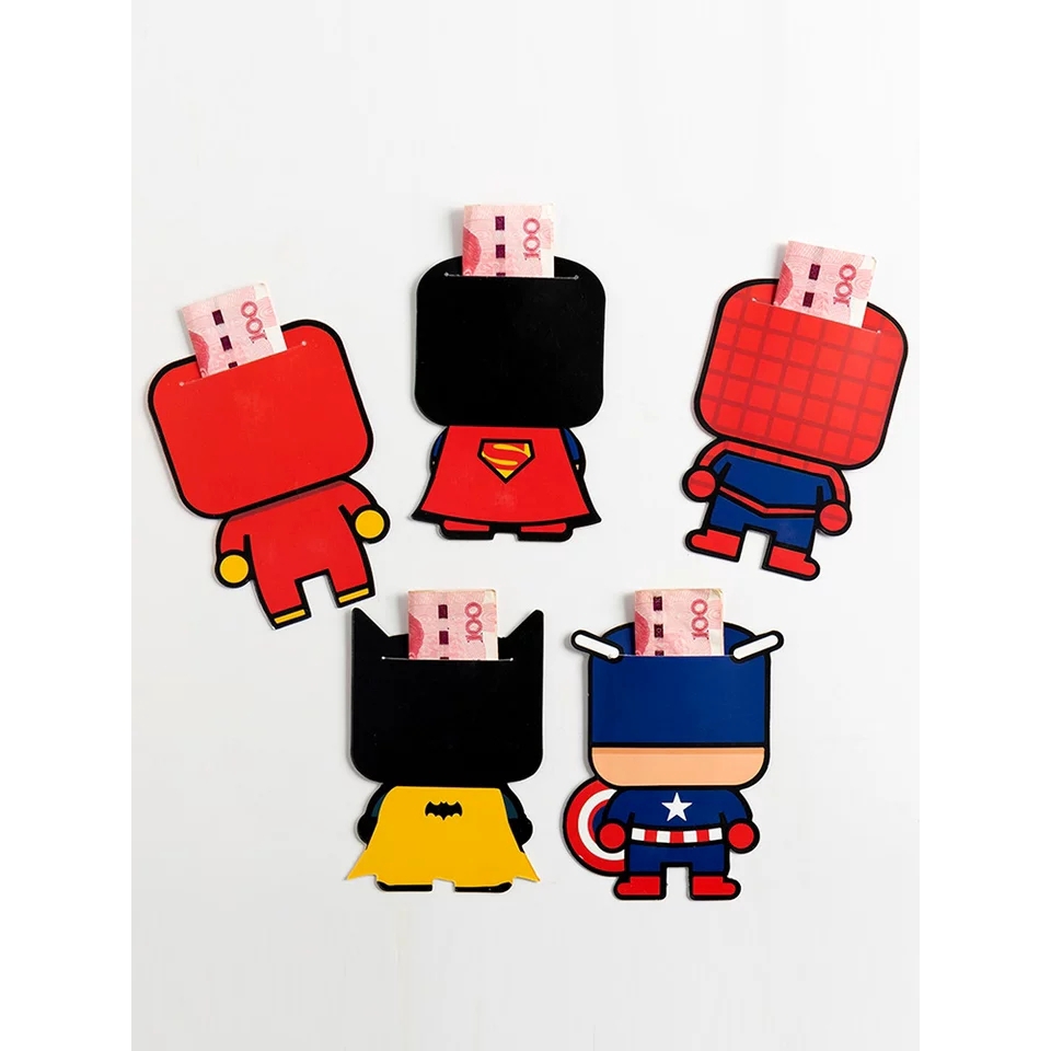 Bao Lì Xì Đỏ / Đỏ Họa Tiết Hoạt Hình CNY Cutie 2023