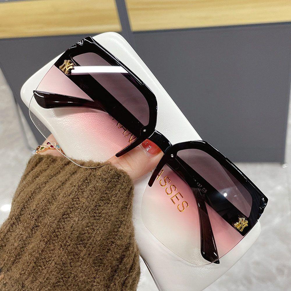 Kính Mát Khung Đa Giác Cỡ Lớn Thời Trang Hàn Quốc Cho Nữ