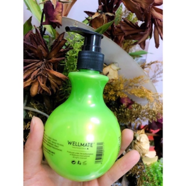 Wax tạo kiểu tóc uốn Wellmate giữ nếp và dưỡng tóc xoăn 100ml