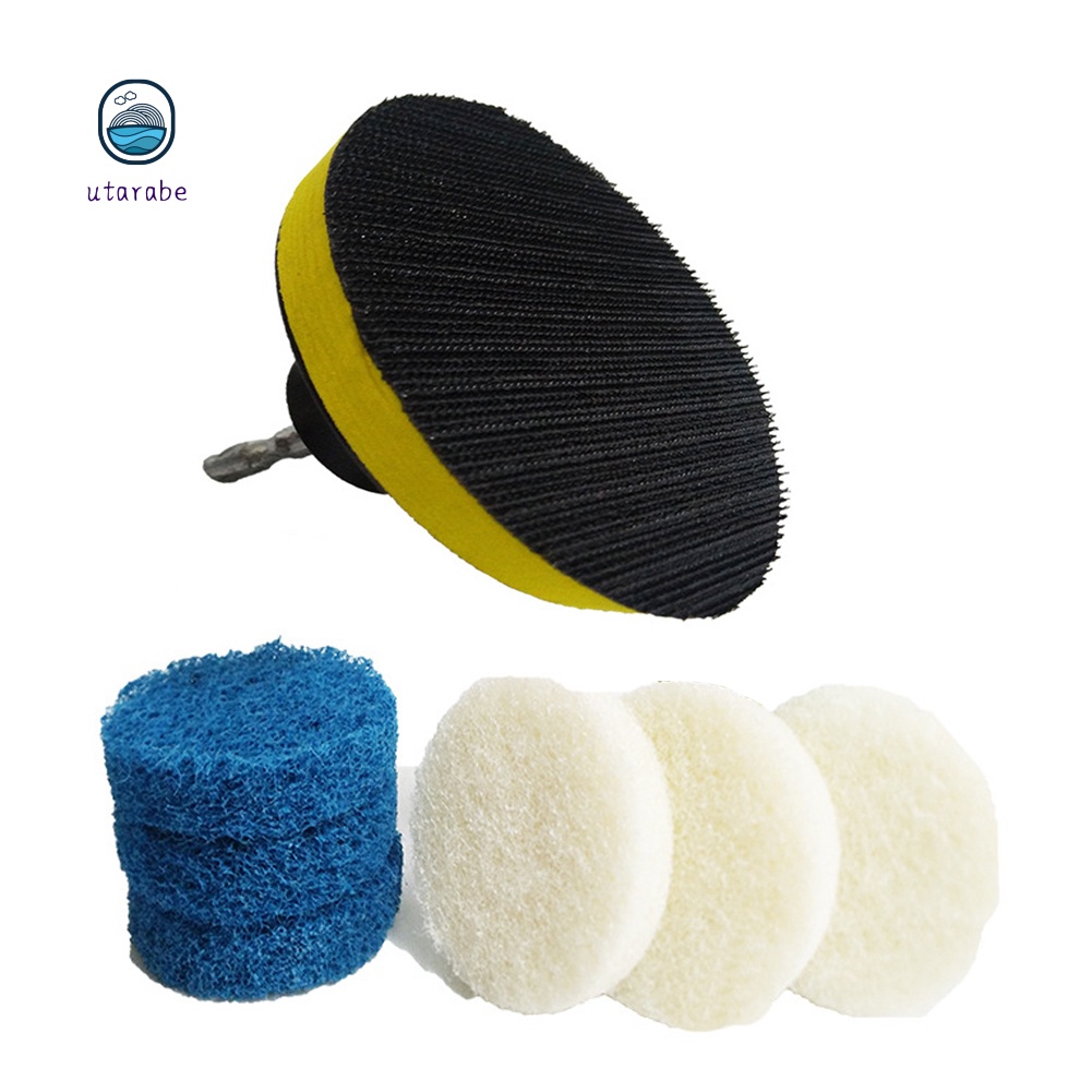Bộ bàn chải gắn máy khoan chuyên dụng cho vệ sinh phòng tắm/sofa/gạch