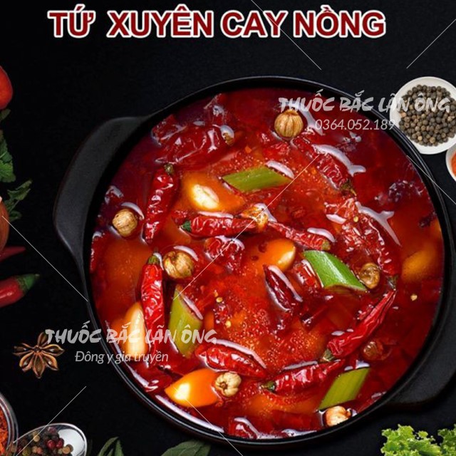 Gia Vị Lẩu Cay Tứ Xuyên (Kèm Túi Lọc + Công thức chuẩn) | BigBuy360 - bigbuy360.vn