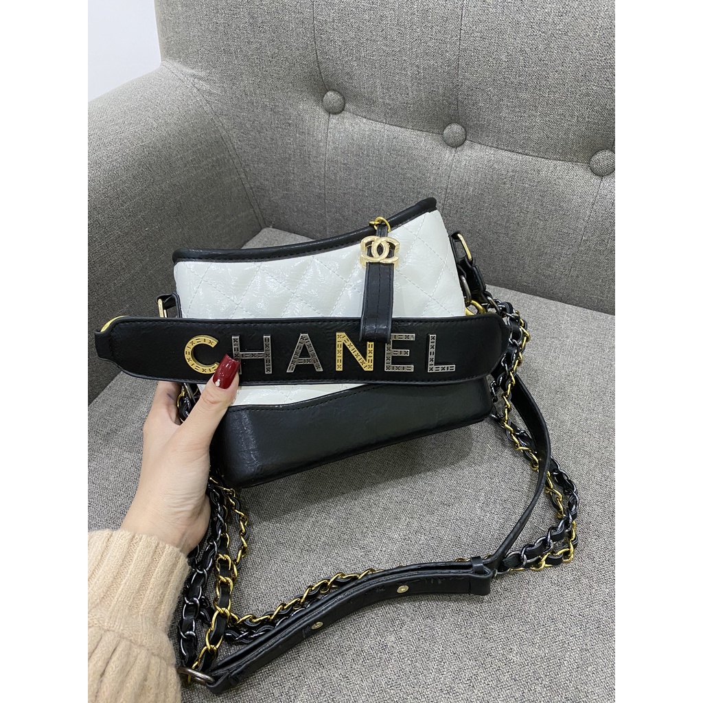 Túi Đeo Chéo💘BÁN LỖI XIN ĐÁNH GIÁ💘Túi Xách Nữ Hobo Mini Da Mềm Ngọc Trinh Hai Quai Xích Đế Cứng