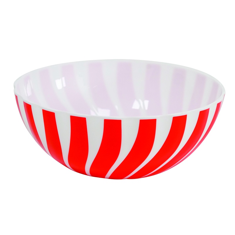 Tô  Nhựa Duy Tân 2 sọc lớn - Kích thước Ø 25 x 10,2 cm