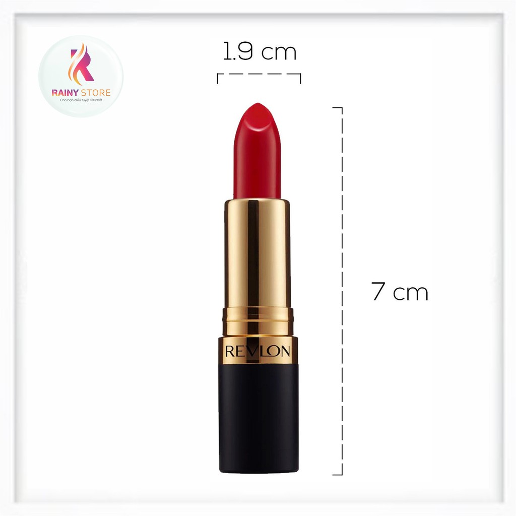 Son lì siêu mịn Revlon Fuchsia Shock 815 chính hãng của Mỹ