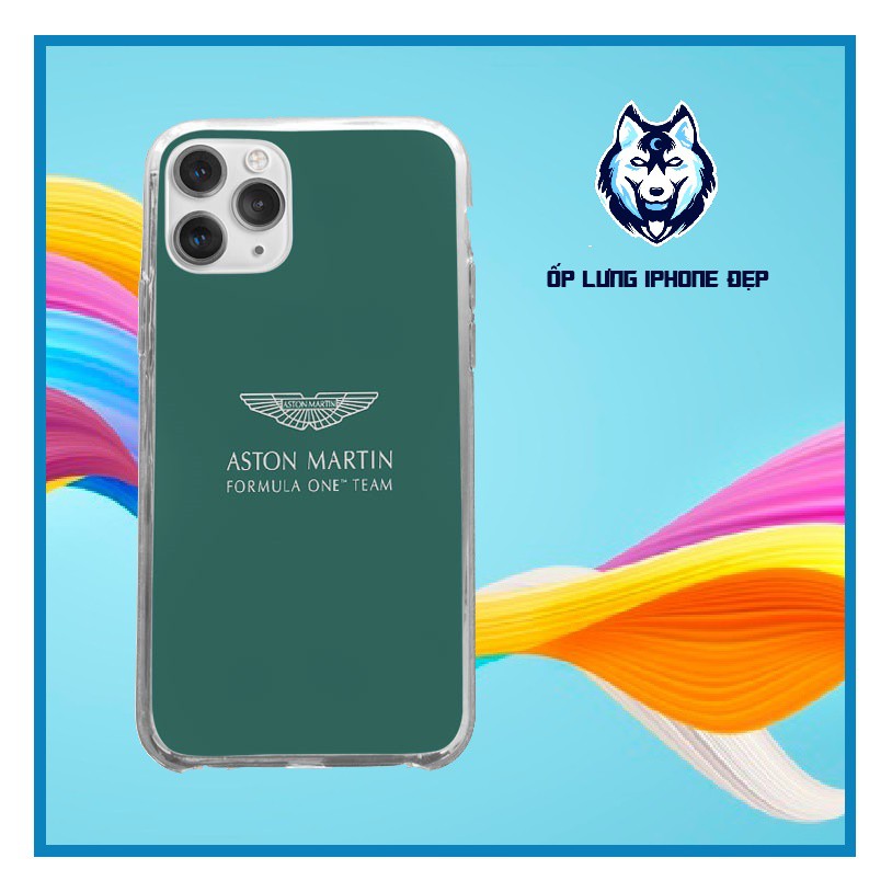 Ốp lưng Logo Aston Martin F1 giải đua xe thế giới nổi tiếng Iphone từ 5 đến Xs Max/11/11 Promax/12/12 Promax CHUSPO21026