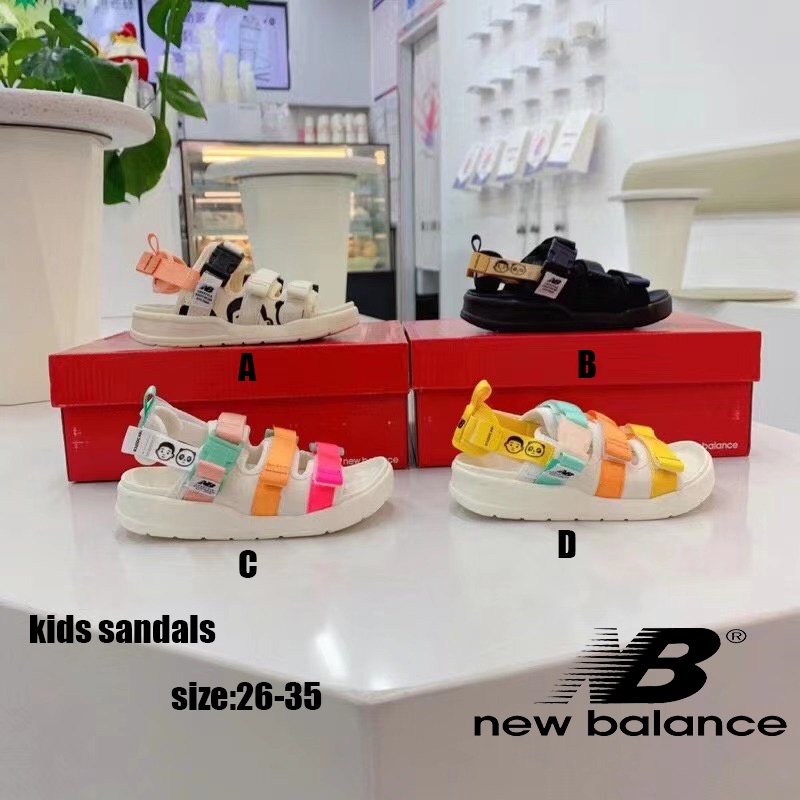 Set 45*Hàng Có Sẵn* NB Xăng đan Cân Bằng Thoải Mái Thời Trang Đi Biển Cho Bé Gái Bé Trai Bé Gái