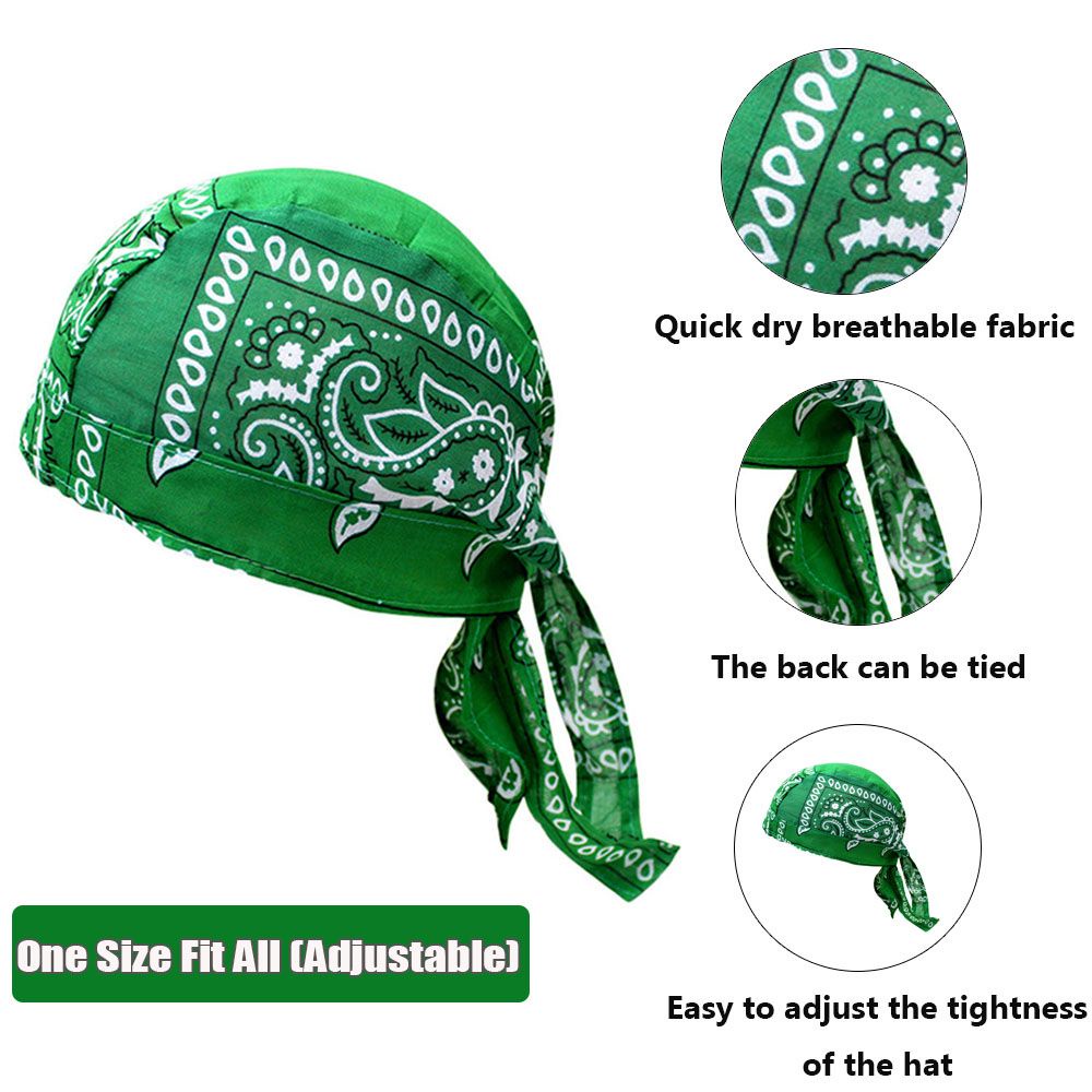 Khăn Trùm Đầu Polyester Thoáng Khí Mau Khô Tiện Dụng Cho Người Đi Xe Đạp