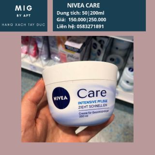 Kem dưỡng nivea care đức