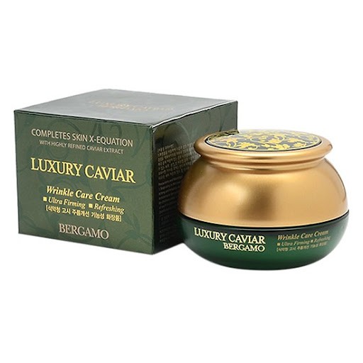 Kem giảm Nám Bergamo Luxury Caviar Wrinkle Care Cream 50g