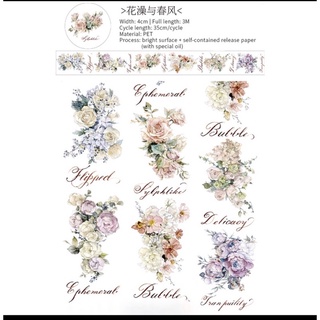 Washi hoa chiết chu kì