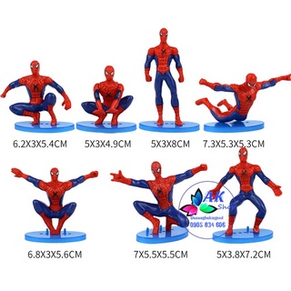 BỘ 7 SIÊU NHÂN NHỆN (NHỰA) / 2304.050