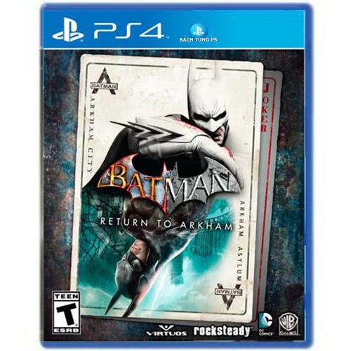 Đĩa Game PS4: Batman Return to Akham