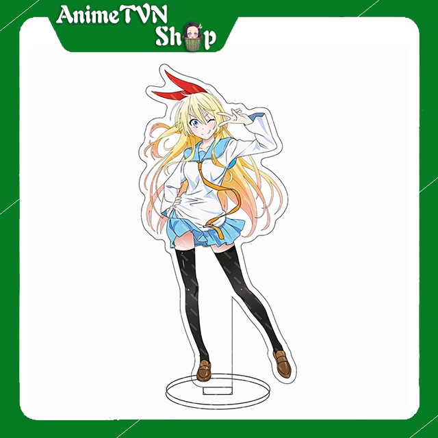 Tượng Mica Standee anime/manga Nisekoi (Tình yêu giả tạo) - Nhựa Cứng Acrylic In nhiều chi tiết sắc nét