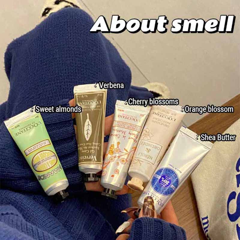 5 Kem dưỡng da tay L'occitane thể tích 30ml kèm hộp thiếc