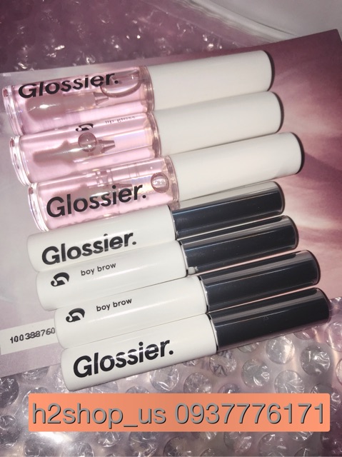 [BILL Mỹ] gom order son bóng Glossier ửng hồng căng mọng siêu tự nhiên