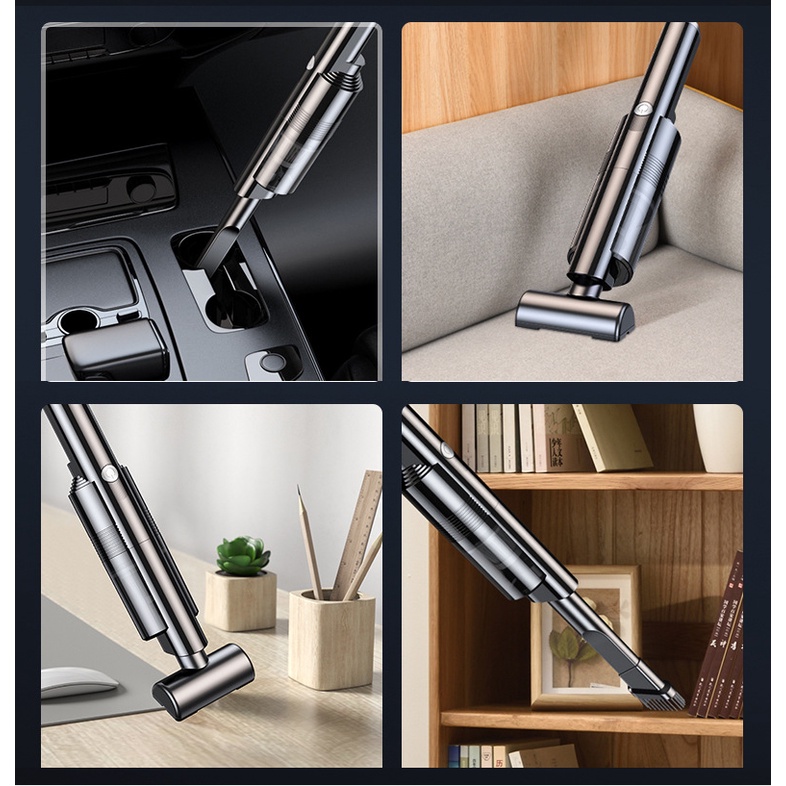 MHB 3, Máy hút bụi cầm tay mini không dây , vệ sinh bàn phím , hút bụi giường, ô tô , máy hút bụi xe hơi