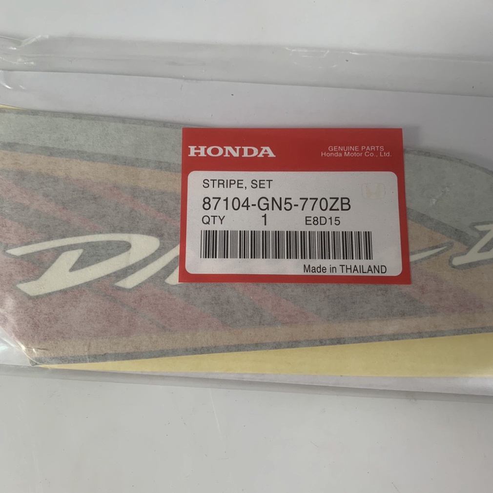 Tem Xe Dream Thái Xịn Full bộ