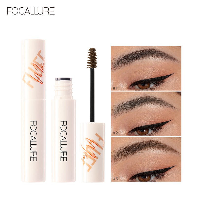 Gel FOCALLURE Chải Lông Mày Lâu Trôi Chống Thấm Nước 4g