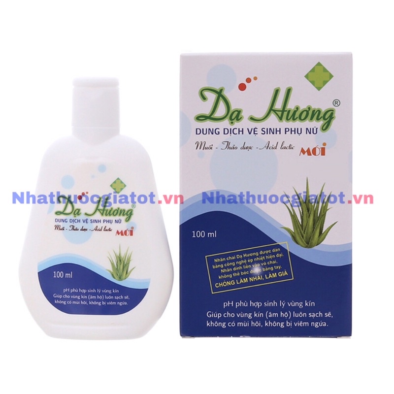 [100ml] Dung Dịch Vệ Sinh Phụ Nữ Dạ Hương Tươi Mới - LÔ HỘI